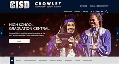 Desktop Screenshot of crowleyisdtx.org